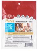 Creminelli Fine Meats Salami Minis High West Whiskey Uncured Italian Salami, 2.6 Ounce -- 12 per case