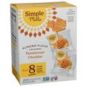 Simple Mills Snack pack Cheddar Cracker, 6.5 Ounce -- 4 per case