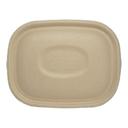 World Centric Unbleached Plant Fiber Bowl Lid Only, 50 count -- 8 per case