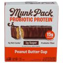 Munk Pack Peanut Butter Cup Probiotic Protein Bar, 8.04 Ounce -- 6 per case