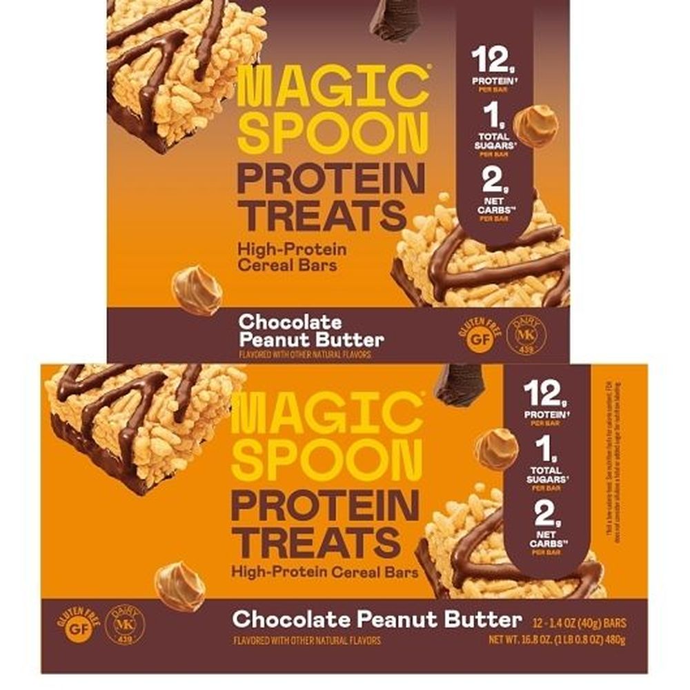 Magic Spoon Chocolate Peanut Butter Protein Treats, 40 Gram -- 72 per case