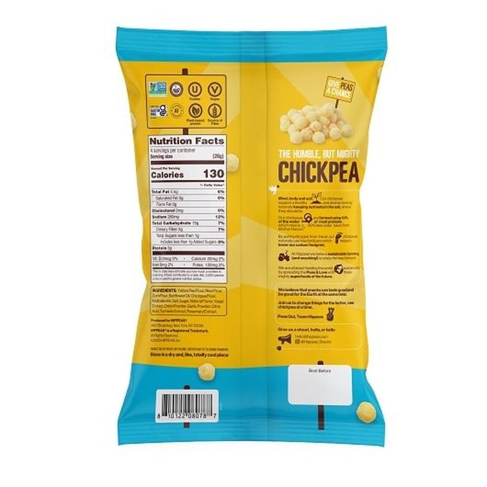 Hippeas Cheezy Cheddar Pops, 4 Ounce - 12 per case