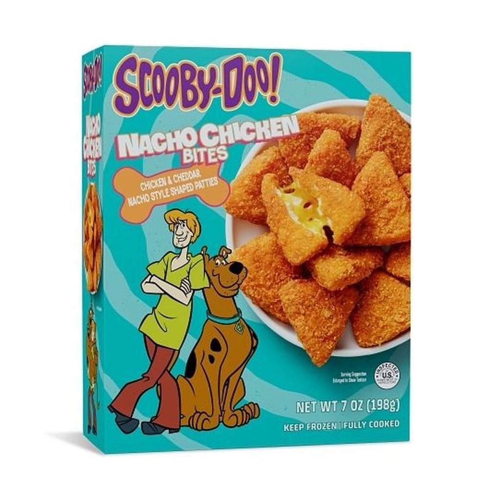 Scooby Doo Chicken And Cheese Nacho Bites, 8 Ounce -- 6 Per Case