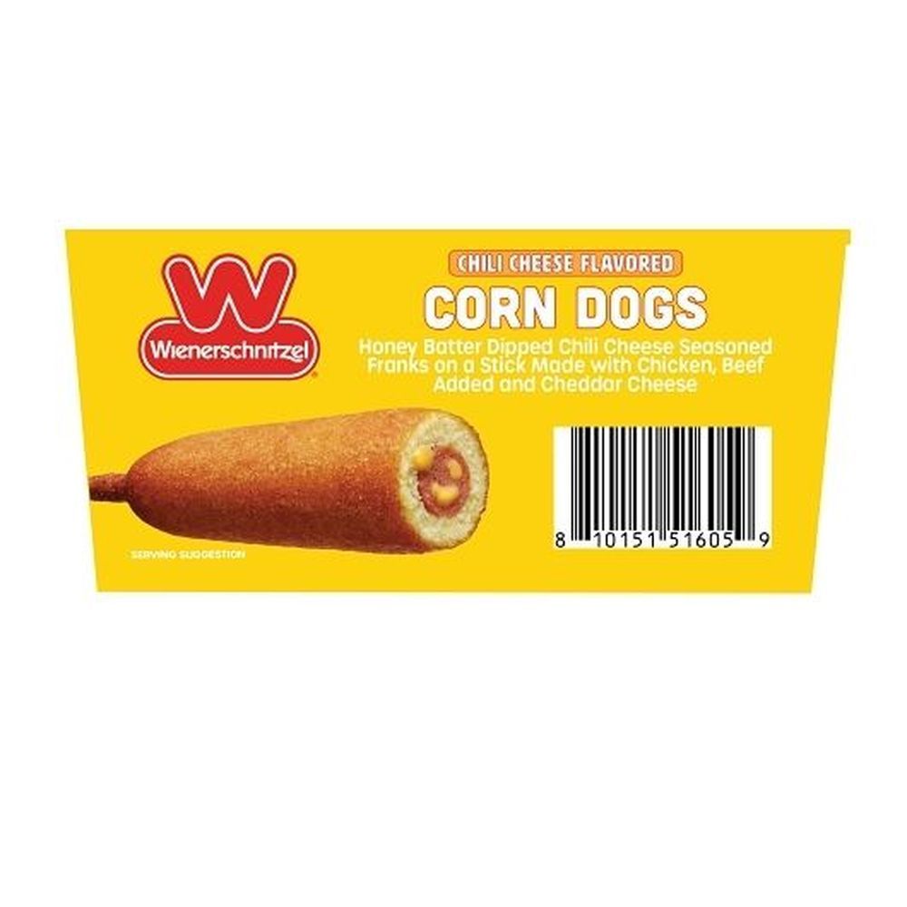 Wienerschnitzel Chili And Cheese Corn Dog, 37.38 Ounce -- 8 Per Case