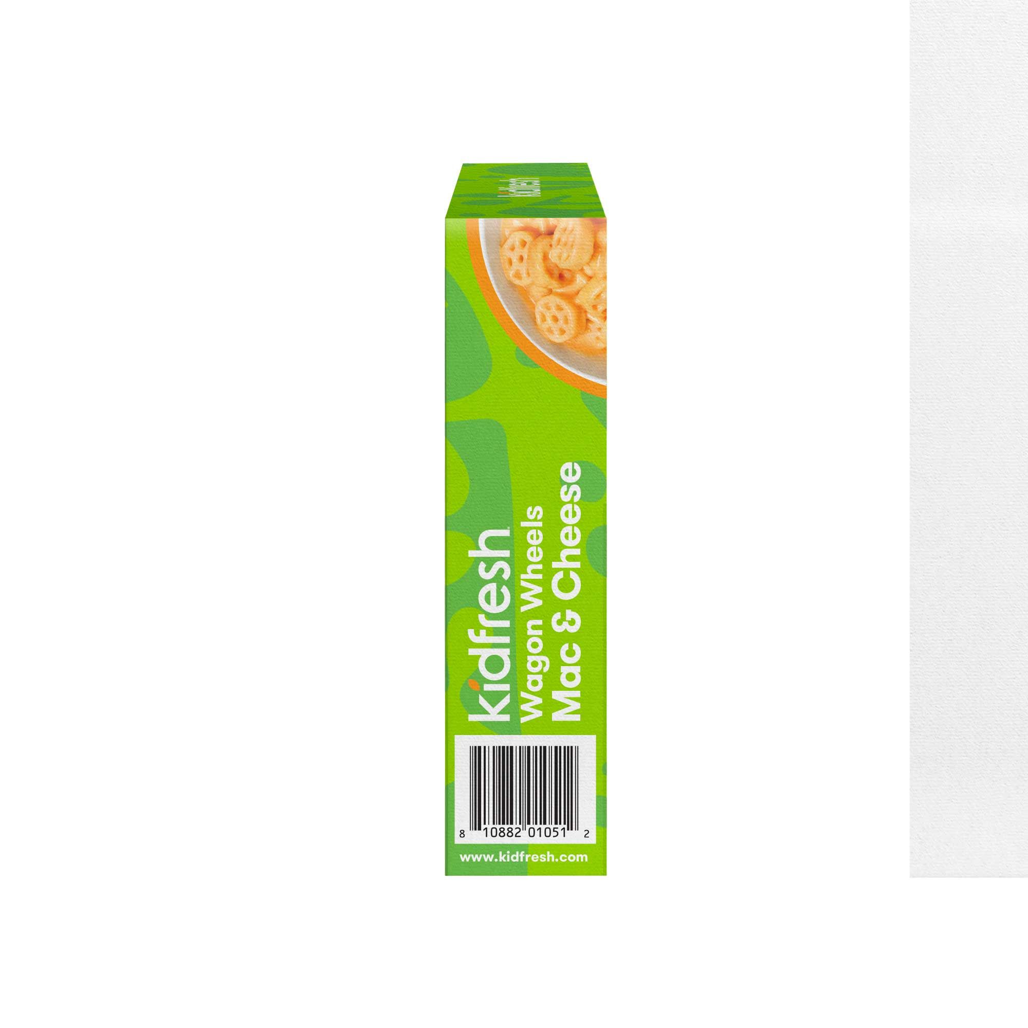 Kidfresh Wagon Wheels Mac And Cheese, 7.25 Ounce -- 8 Per Case