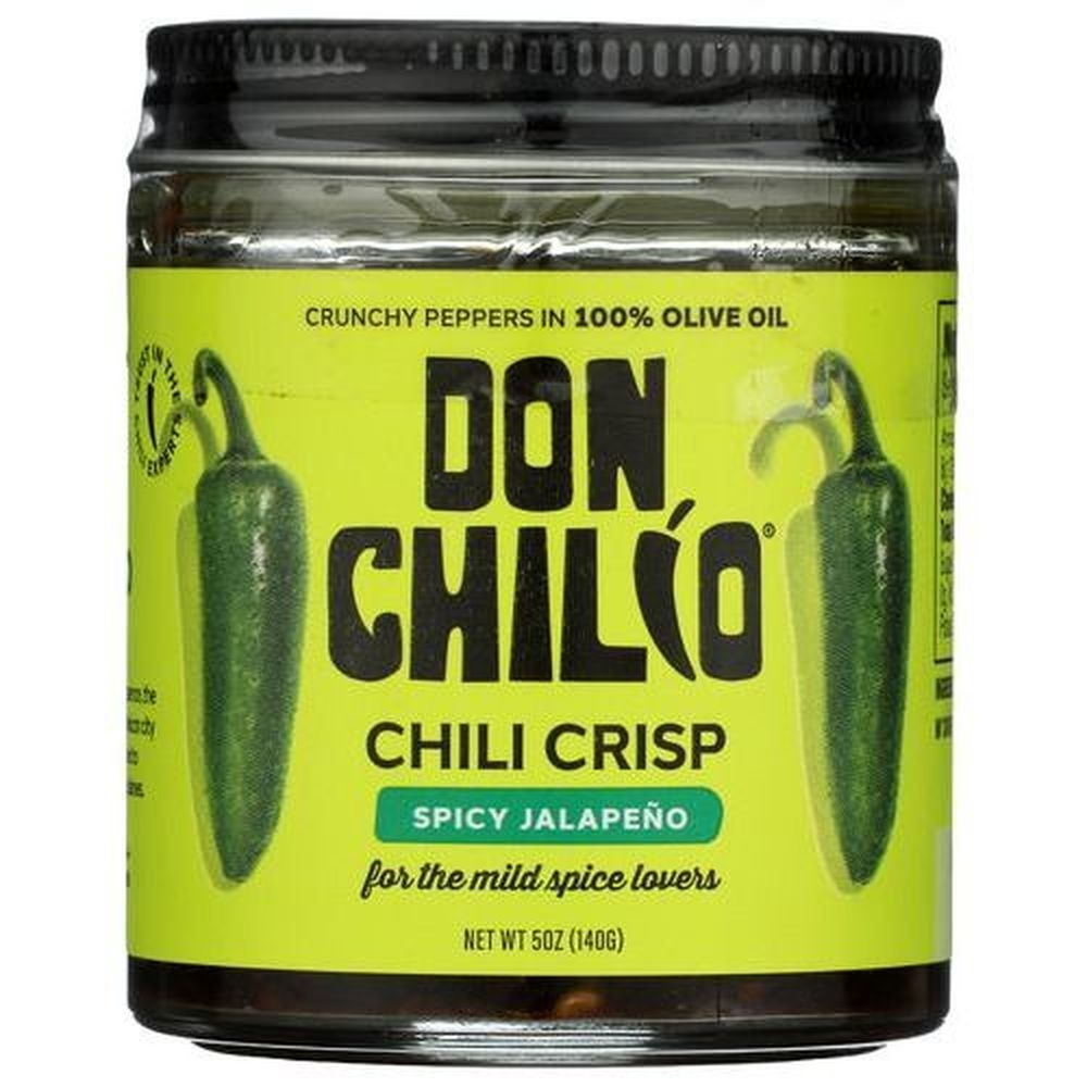 Don Chilio Spicy Jalapeno Chile Crisp, 5 Ounce -- 6 per case