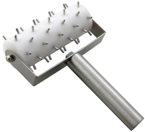Winco Dough Roller Docker With Stainless Steel Handle, 5 Inch Head -- 24 Per Case