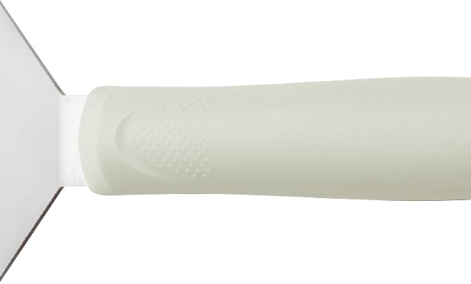 Winco White Polypropylene Handle Scraper, 4 7/8 x 4 inch -- 120 per case