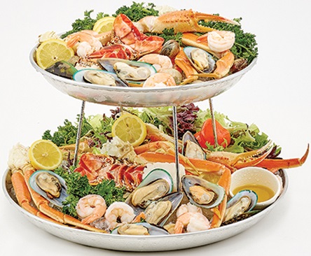 Winco Chrome-plated Seafood Tray Rack, 7 Inch -- 20 Per Case