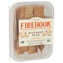 Firehook Organic Multigrain Flax Crackers, 5.5 Ounce -- 8 per case