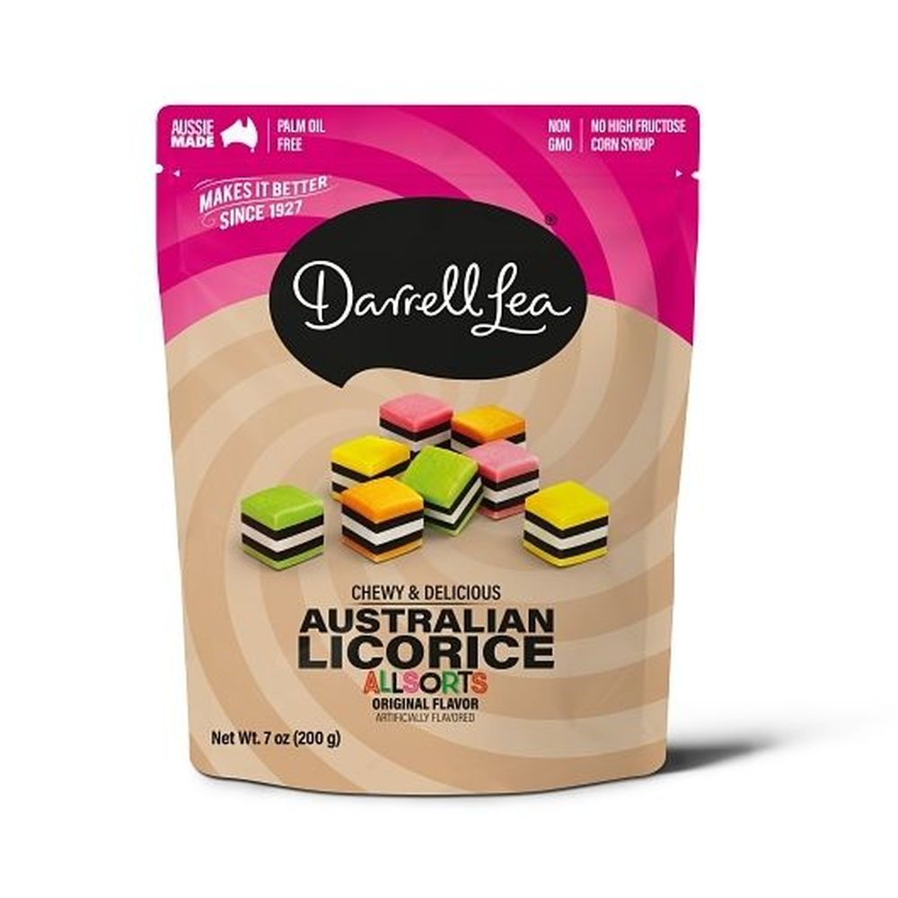 Darrell Lea Allsorts Soft Licorice, 7 Ounce -- 8 per case