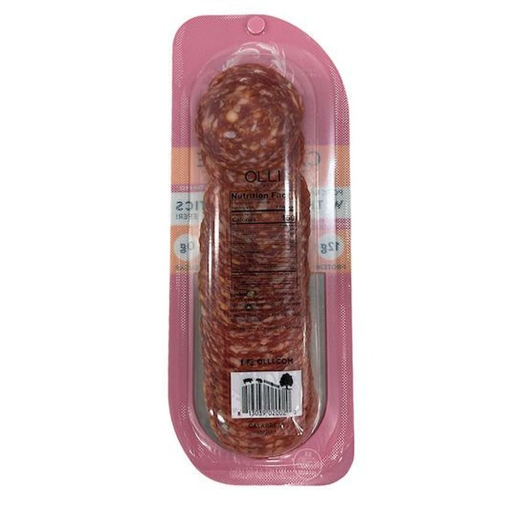 Olli Salumeria Calabrese Sliced Chub, 1.5 Ounce -- 30 per case