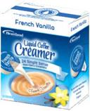 Heartland French Vanilla Liquid Coffee Creamer Cup, 24 count per pack -- 6 per case.