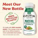Califia Farms Matcha Almond Milk Latte, 10.5 Fluid Ounce -- 8 per case