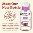 Califia Farms Chai Tea Almond Milk Latte, 10.5 Fluid Ounce -- 8 per case