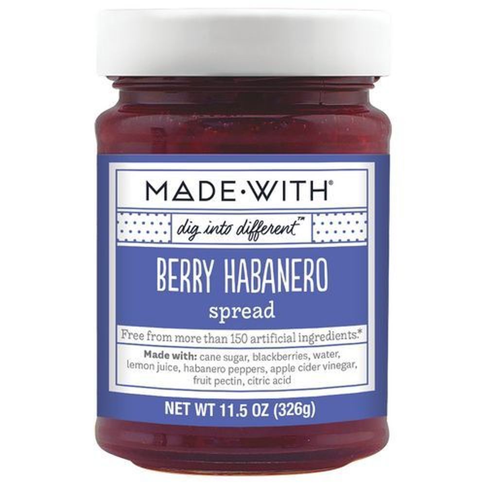 Made With Berry Habanero Spread, 11.5 Ounce -- 6 Per Case