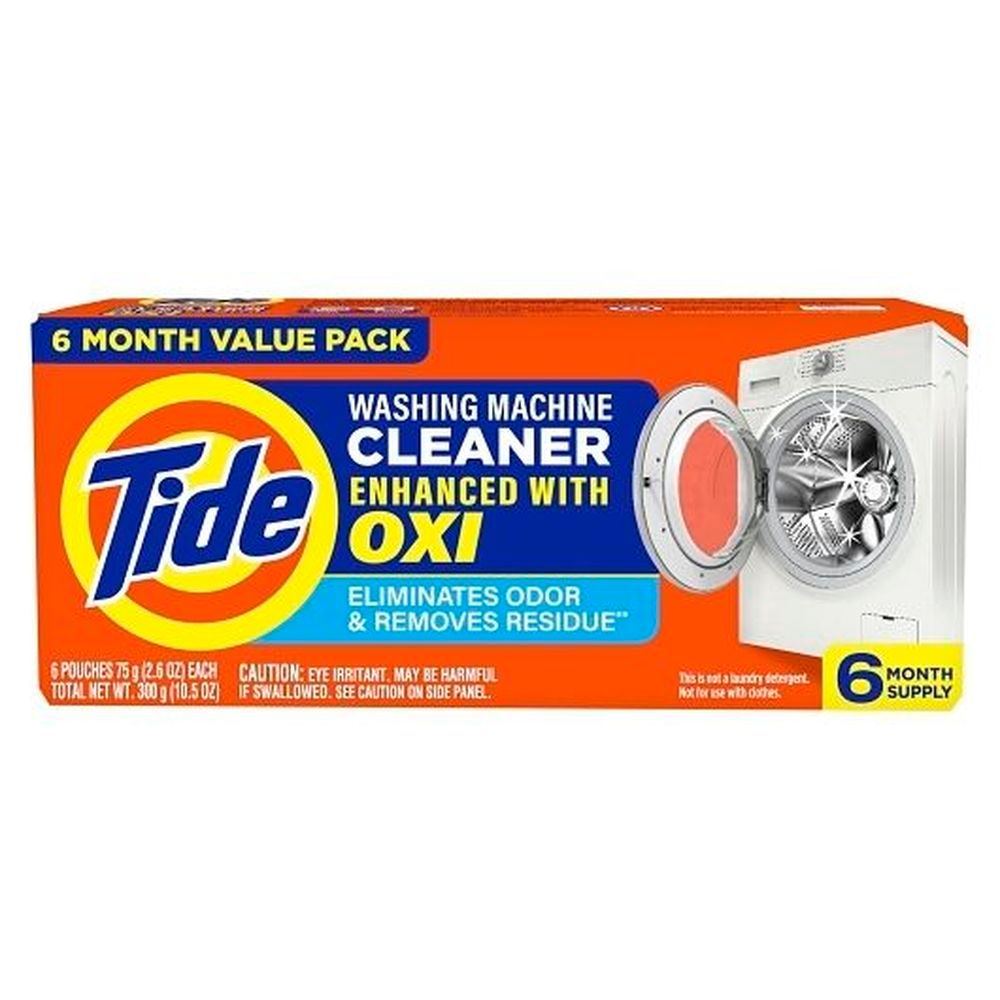 Tide 2.8 Ounce Washing Machine Cleaner, 6 Count -- 6 Per Case