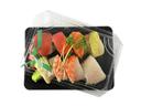 World Centric Ingeo Black Sushi Box with Clear Lid, 7 x 5 x 2 inch -- 300 per case.