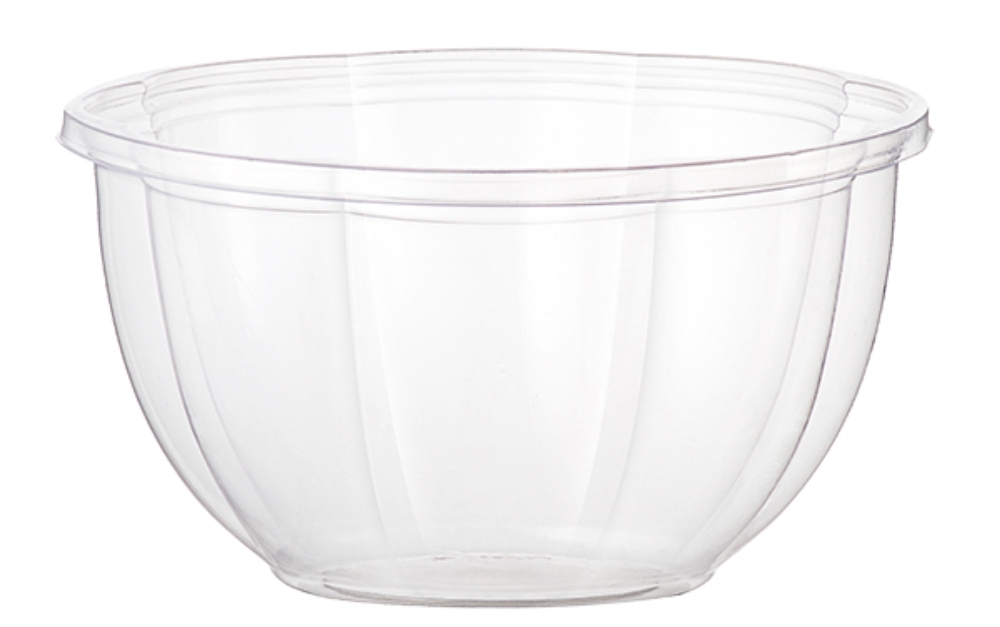 World Centric Clear Ingeo Compostable Salad Bowl, 16 Ounce -- 450 per case.