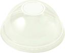 World Centric Clear Domed Lid for Ingeo Compostable 6 and 8 Ounce Paper Bowl -- 1000 per case.