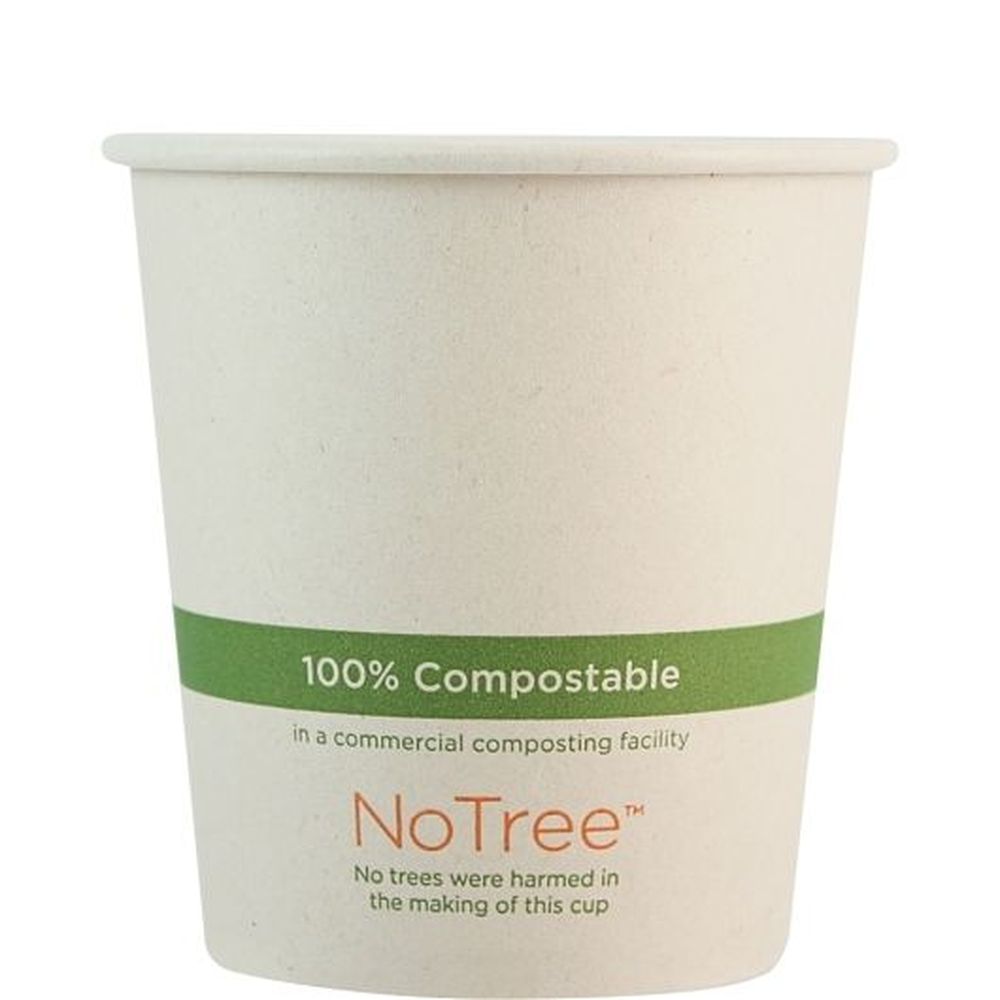 World Centric 10 Ounce Sugarcane Hot Cup, 50 count - 20 per case