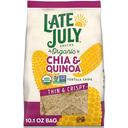 Late July Organic Restaurant Style Chia and Quinoa Tortilla Chips, 10.1 Ounce -- 9 per case