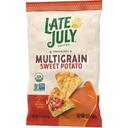 Late July Organic Veggie Sweet Potato Tortilla Chips, 7.5 Ounce -- 12 per case