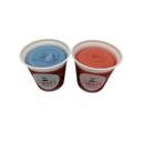 Lindys Homemade Blue Raspberry Cherry Combo Italian Ice, 36 Fluid Ounce -- 9 per case