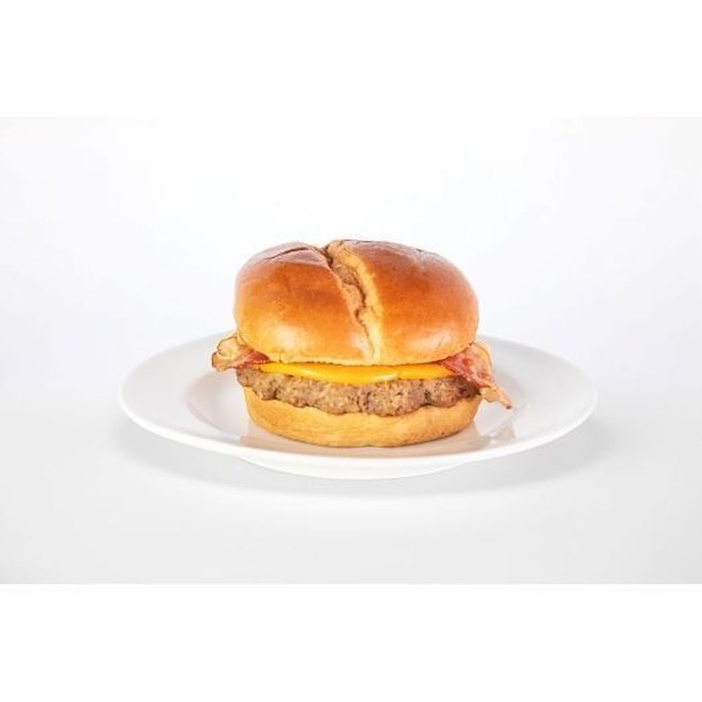 Grand Prairie Bacon Cheeseburger On Brioche Bun -- 16 per case