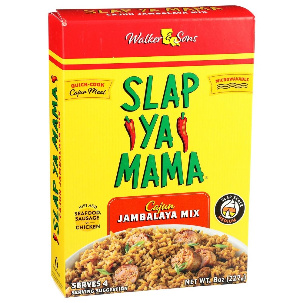 Slap Ya Mama Cajun Jambalaya Mix, 8 Ounce -- 12 per case