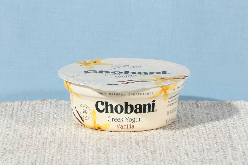 Chobani Vanilla Greek Yogurt, 4 Ounce -- 12 Per Case