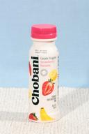 Chobani Strawberry Banana Drinkable Yogurt, 7 Fluid Ounce -- 8 per case.