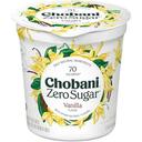 Chobani Multiserve Zero Sugar Vanilla Yogurt, 32 Ounce -- 6 per case