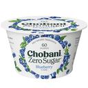 Chobani Zero Sugar Strawberry Cheesecake Yogurt, 5.3 Ounce -- 12 per case