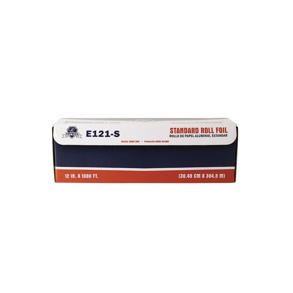 Empress 50 Gauge Standard Foil Roll, 12 Inch X 1000 Feet