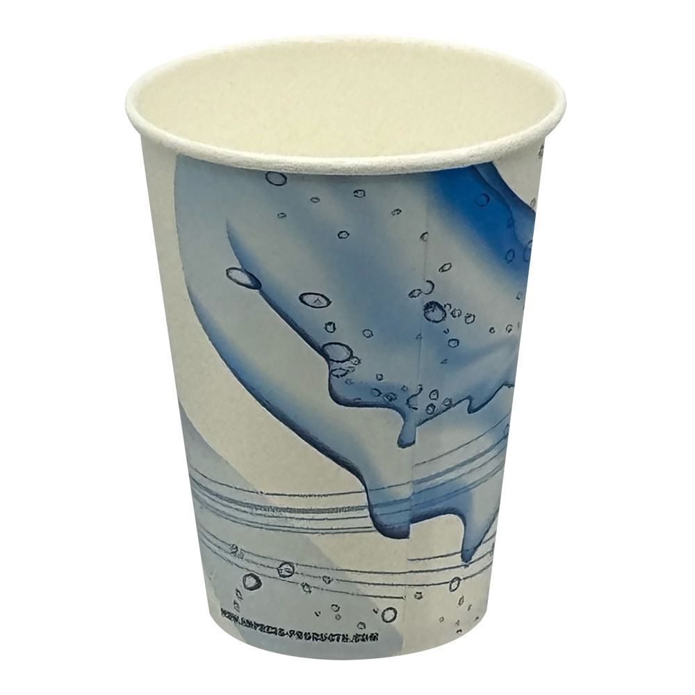 Empress Cool Wave Stock Print Paper Cold Cup, 12 Ounce Capacity -- 2000 per case.