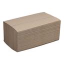 Nova 7.87 x 6.5 inch Kraft 2 Ply Interfolded Dispenser Napkin, 250 count -- 24 per case
