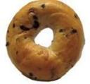 Burry Bagel 51 Percent Whole Grain Blueberry, Thaw and Serve, Sliced, 3 Ounce -- 72 per case.