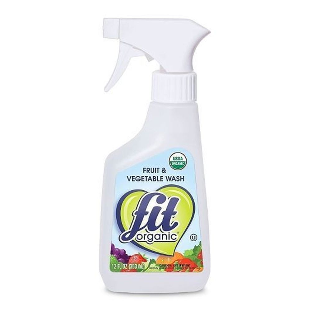 Fit Organic Fruit And Vegetable Wash, 12 Fluid Ounce Sprayer -- 12 Per Case