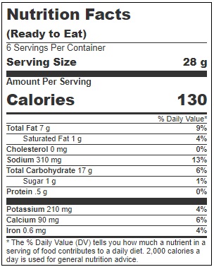 Sensible Portions Screamin Hot Veggie Straws, 6 Ounce -- 6 per case
