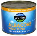 Wild Planet Foods 100 Percent Albacore Wild Tuna, 64 Ounce -- 6 per case