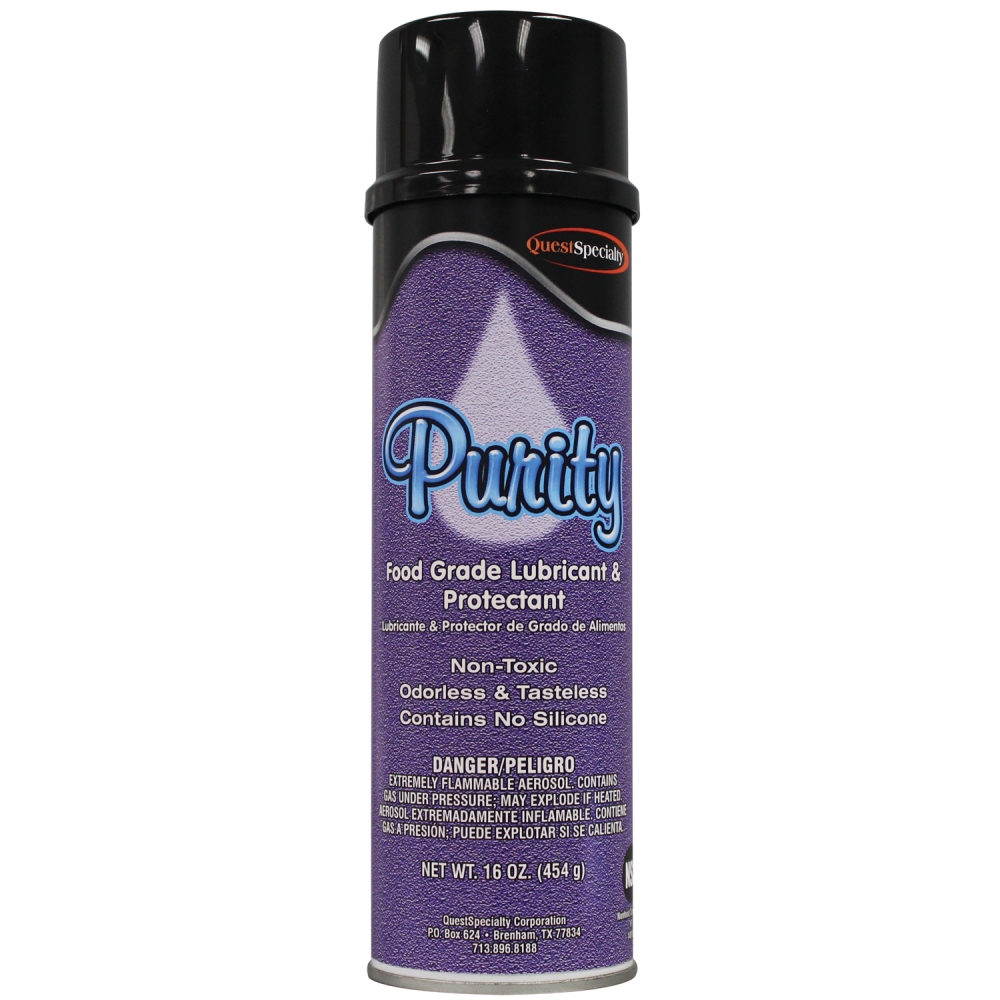Purity Food Grade Lubricant, 16 Ounce -- 12 Per Case