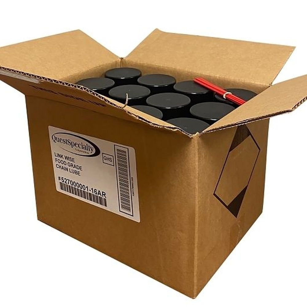 Link Wise Semi-Synthetic Food Grade Chain and Cable Lubricant, 12 Ounce - 12 per case