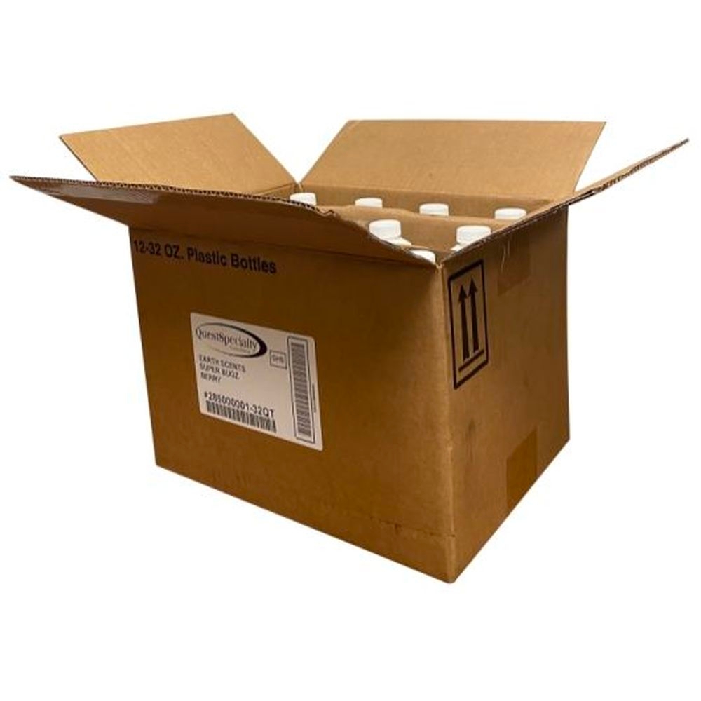 Earth Scents Super Bugz Berry Enzyme Odor Eliminator Treatment, 32 Fluid Ounce - 12 per case