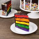 Davids Cookies 10 inch Premier Chocolate Rainbow Cake, 8.25 Pound -- 2 per case