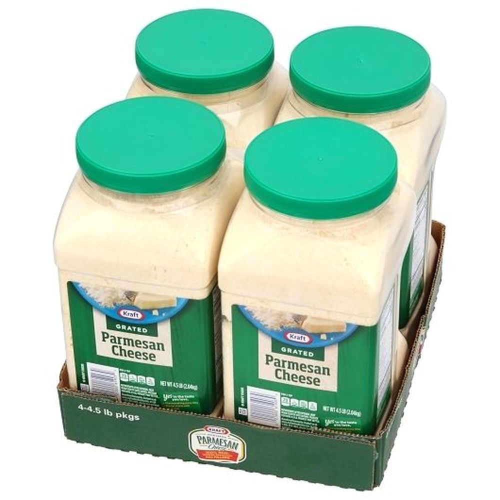 Kraft Grated Parmesan Cheese, 4.5 Pound -- 4 Per Case