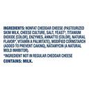 Kraft Fat Free Shredded Cheddar Cheese, 7 Ounce -- 12 per case
