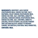Kraft Three Cheese Crumbles, 8 Ounce -- 12 per case