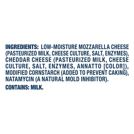 Kraft Mozzarella and Cheddar Cheese Shreds, 8 Ounce -- 12 per case