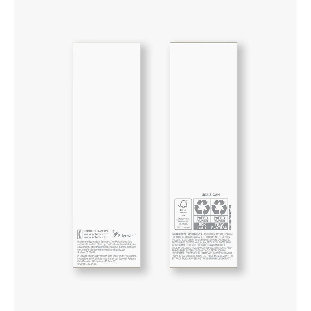 Schick Intuition Lemon Berry Breeze Razor Kit -- 4 per case